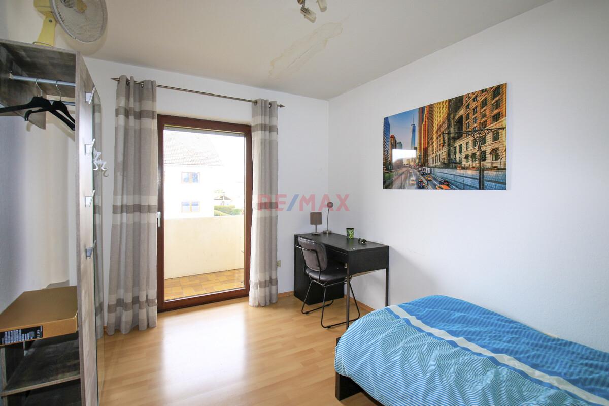 Schlafzimmer Balkonblick