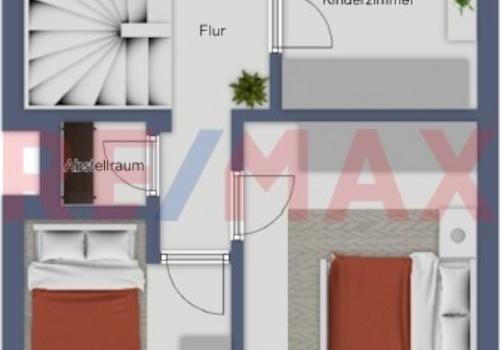 Obergeschoss Grundriss