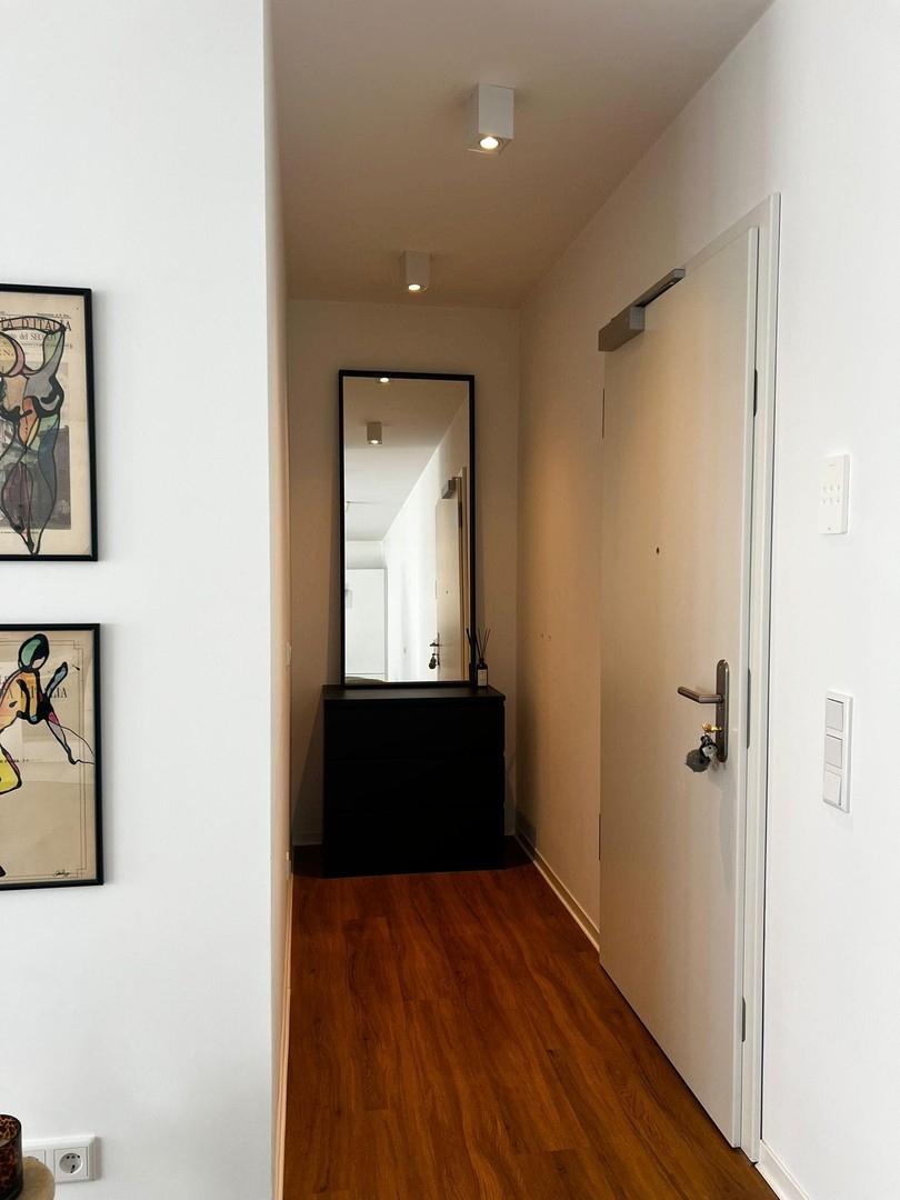 Flur mit Abstellmöglichkeit