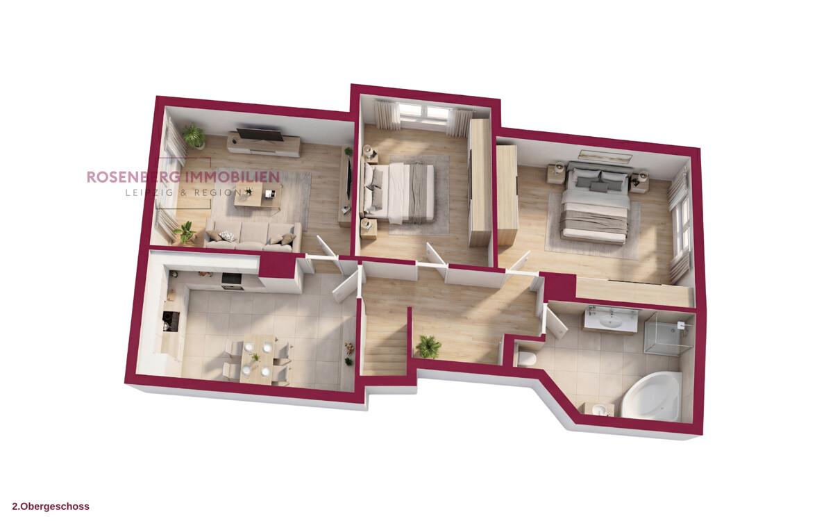 Grundriss 2.OG Haupthaus