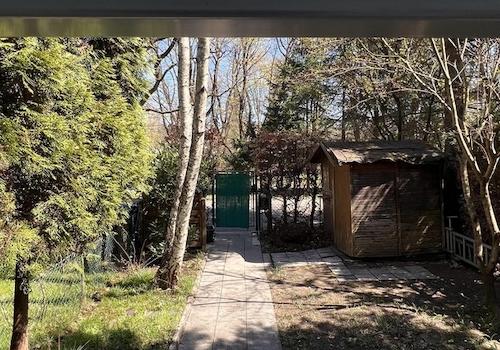 Zugang mit Vorgarten