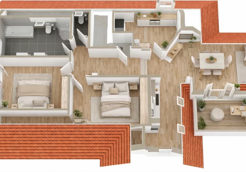 Grundriss Dachgeschoss