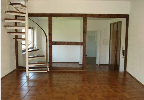 Blick Wohnzimmer ins Esszimmer