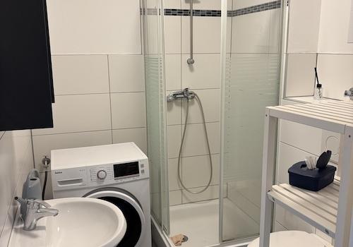 Bad mit Waschmaschine