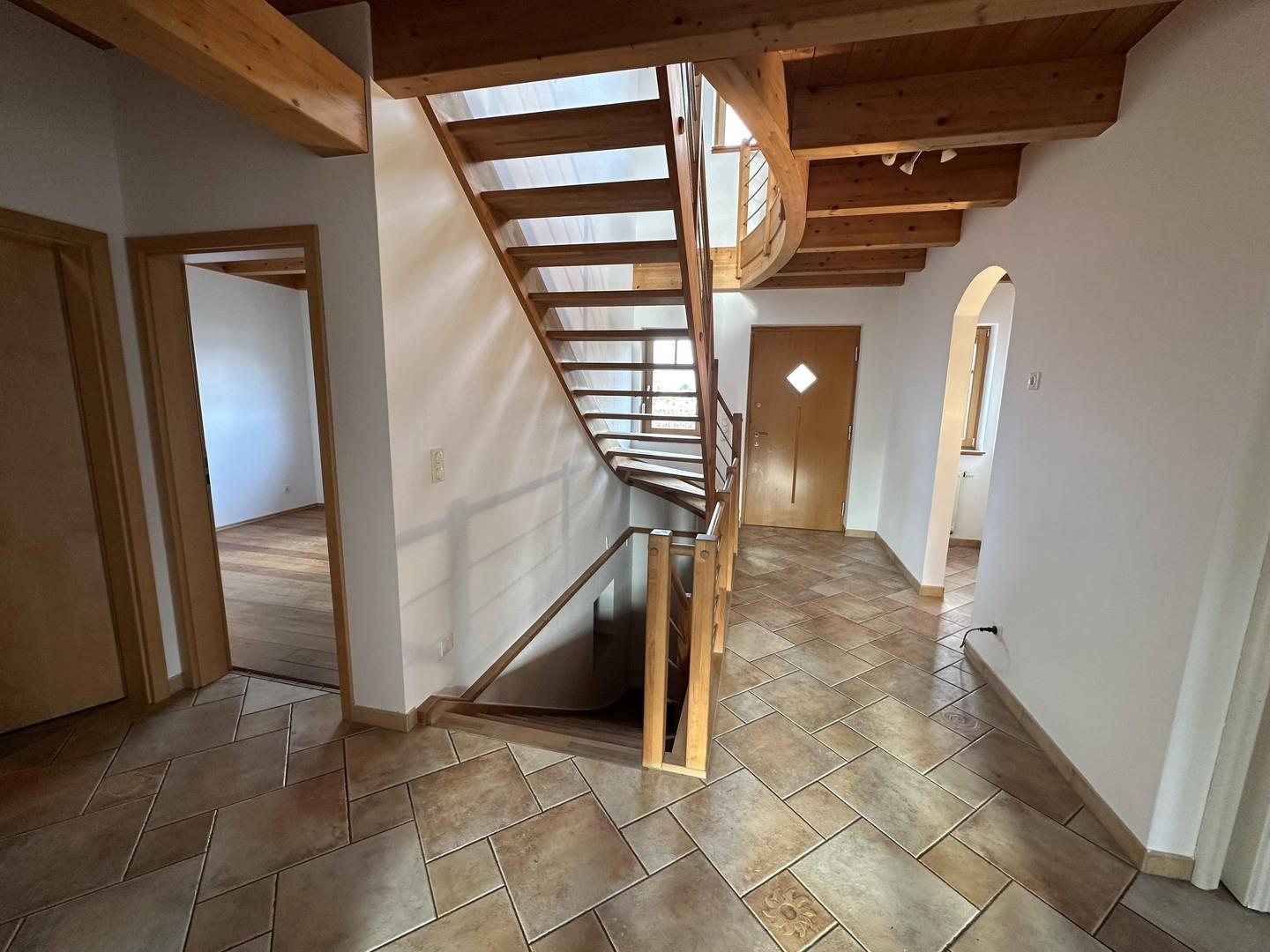 Treppeneingangsbereich