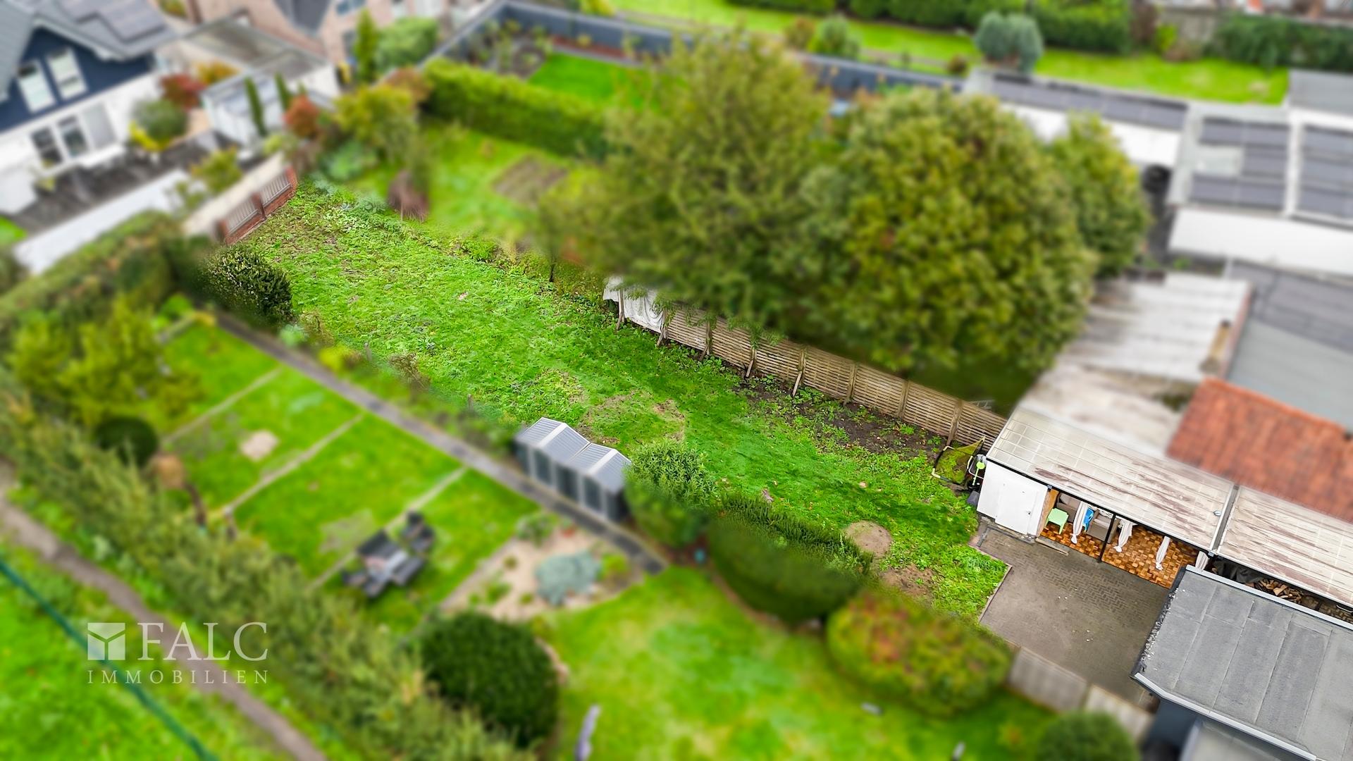 Außen Garten Draufsicht