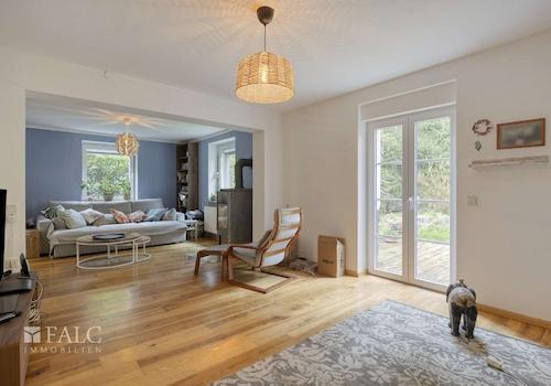 Wohnen und Terrassenausgang