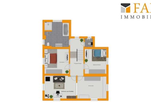 Grundriss Obergeschoss