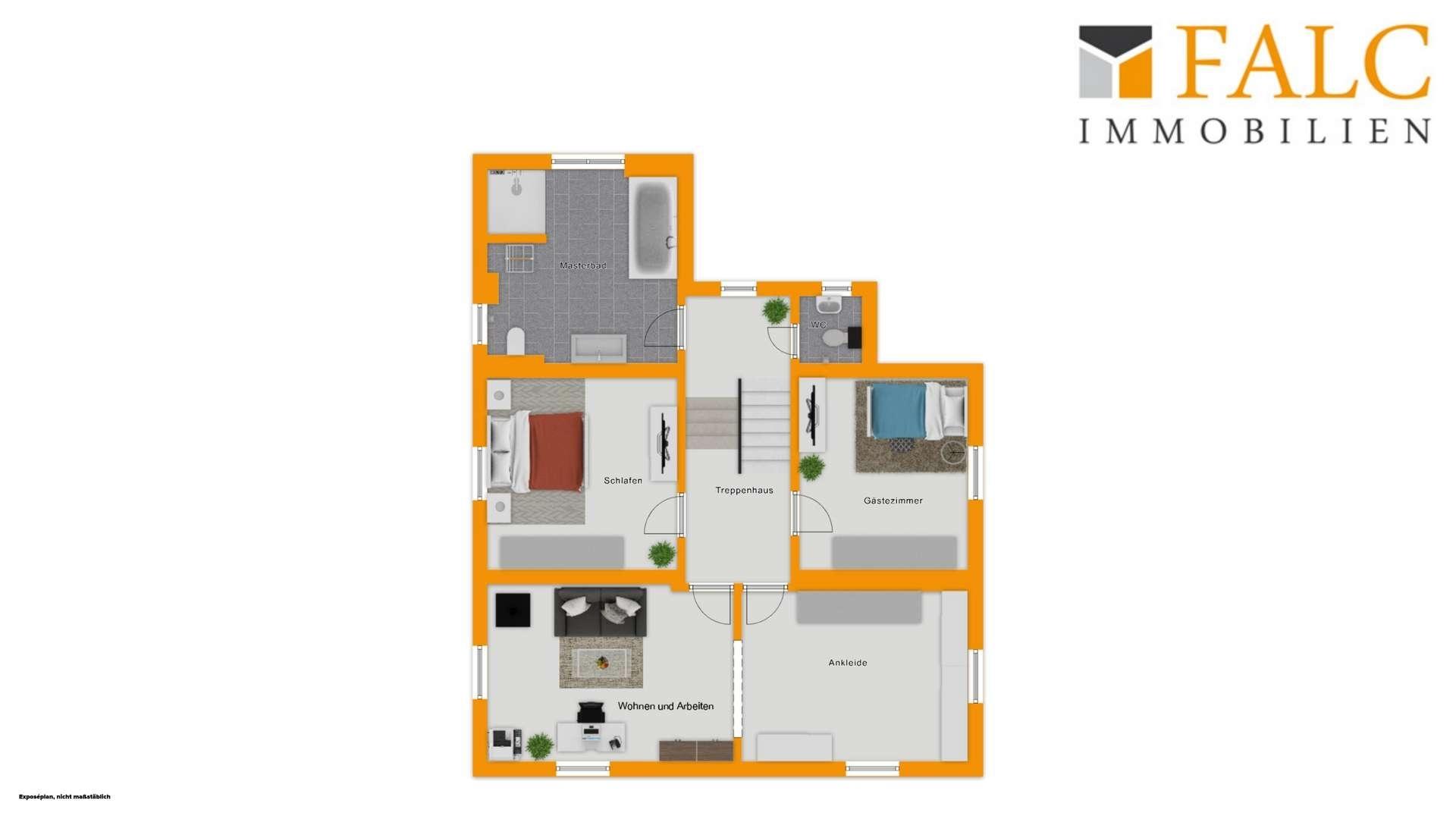 Grundriss Obergeschoss