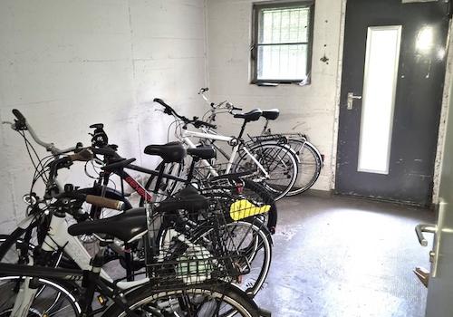 Abstellraum für Fahrräder