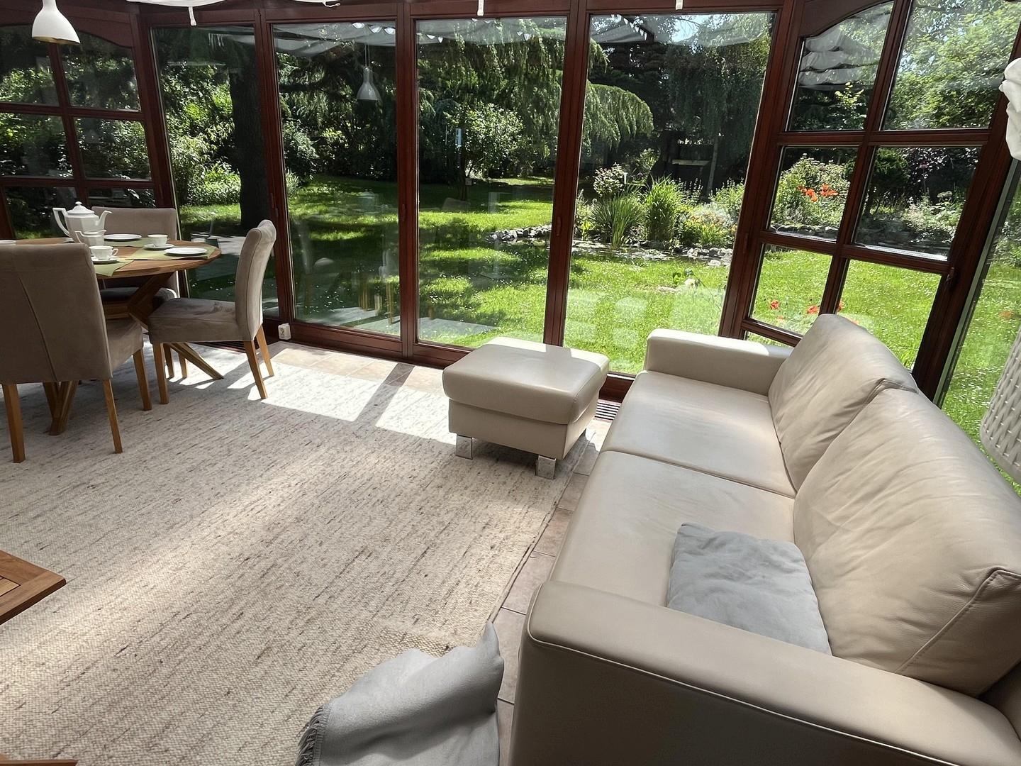 Wintergarten als Wohnzimmer