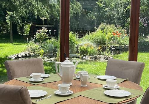 2. Essplatz im Wintergarten