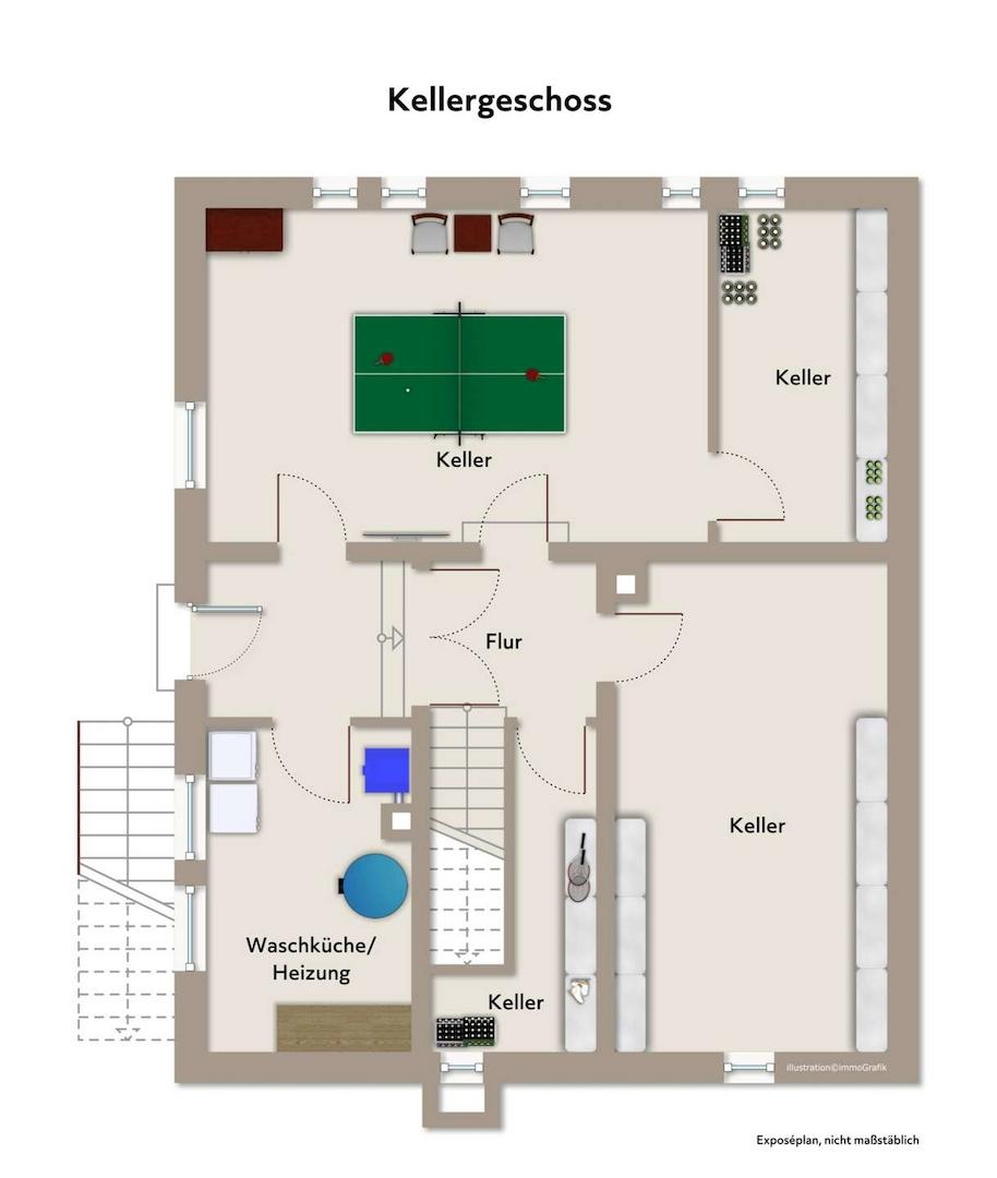 Grundriss Kellergeschoss