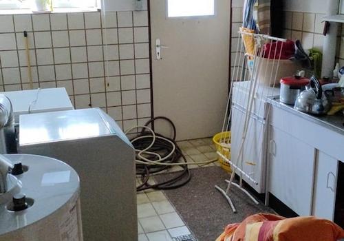 Keller Heizung Ausgang Garten