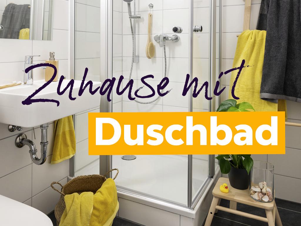 Zuhause mit Duschbad