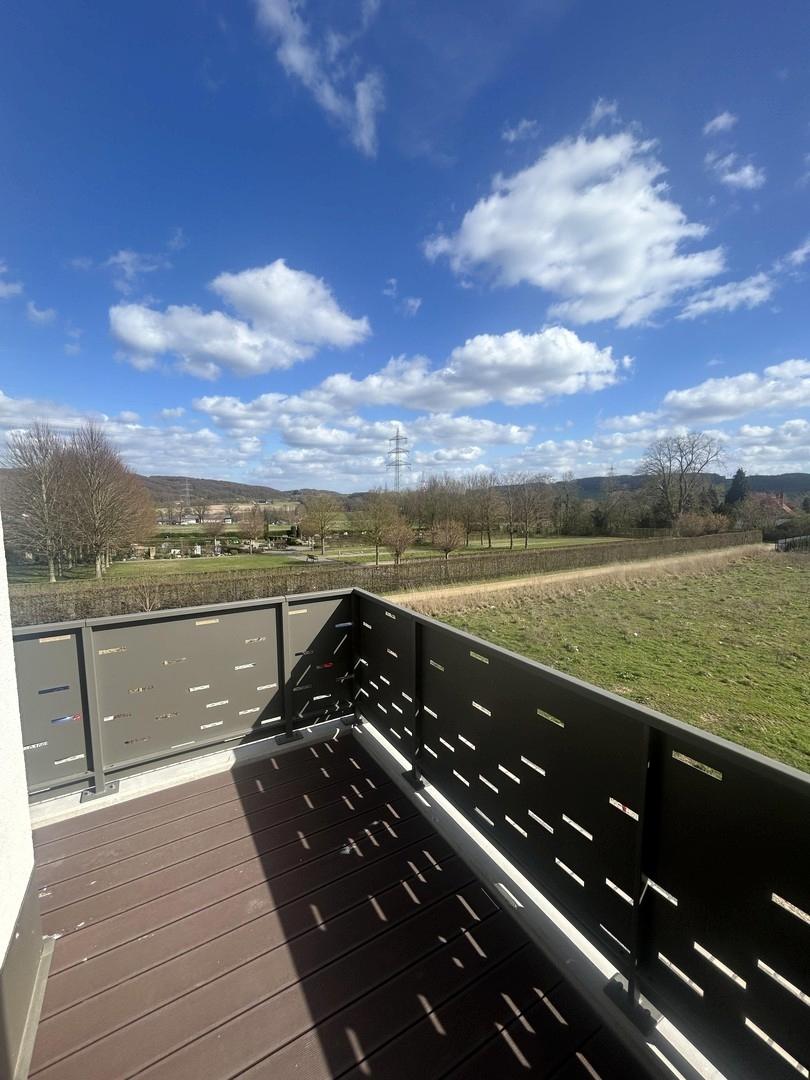 Balkon mit Blick ins Grüne