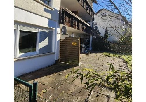 Rückseite, Terrasse