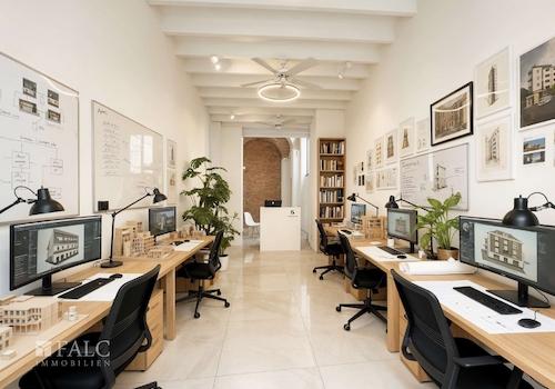 Geschäftsraum - Büro (KI generiert)