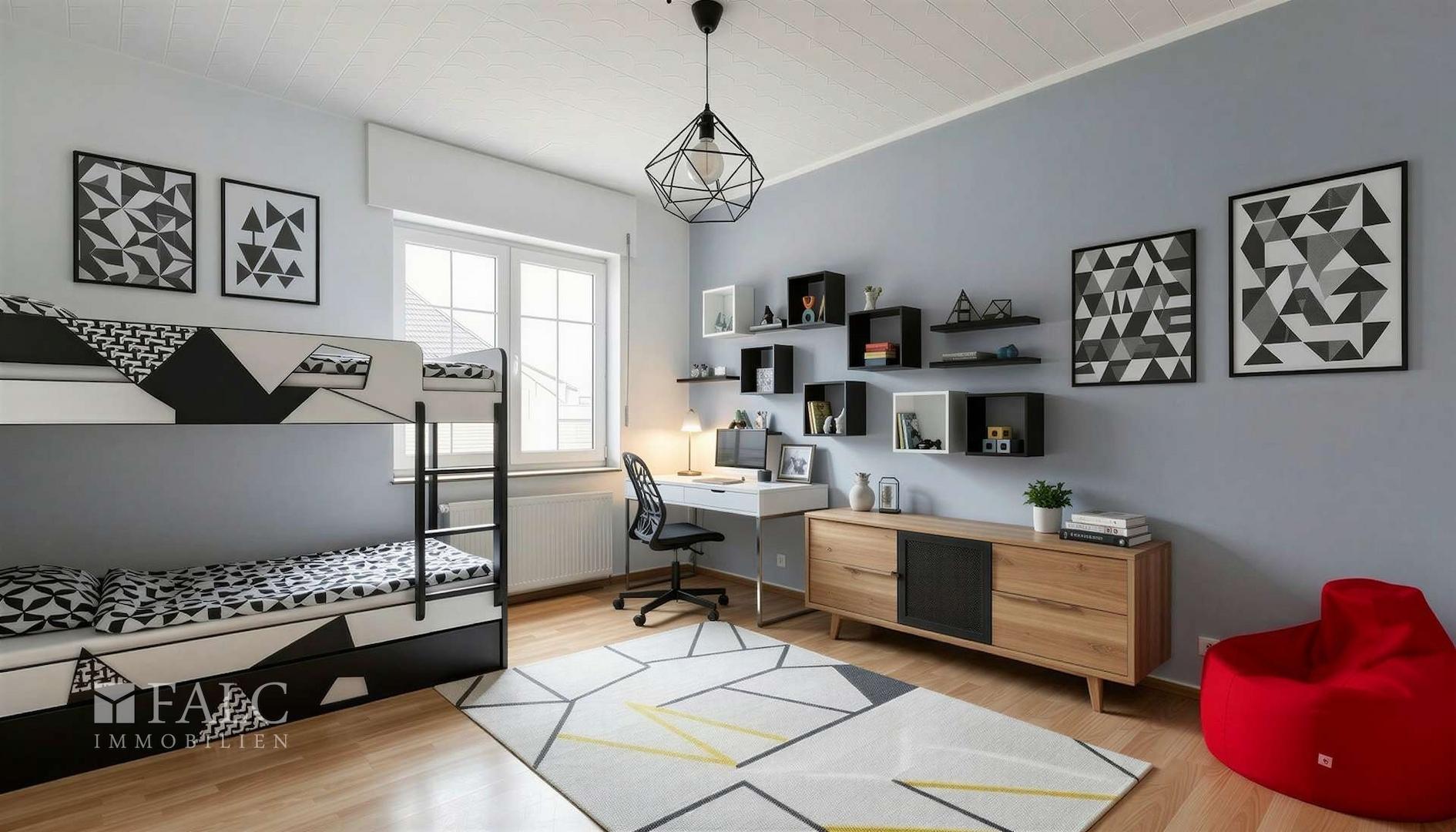 Kinderzimmer (Einrichtungsbeispiel)