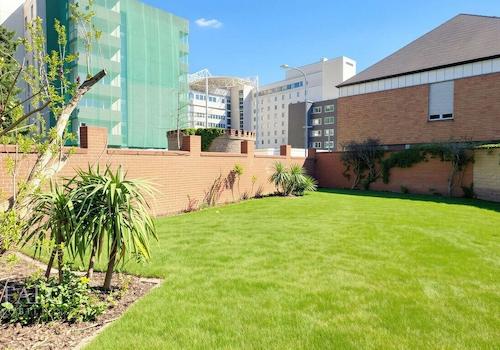 Ausblick in den Garten