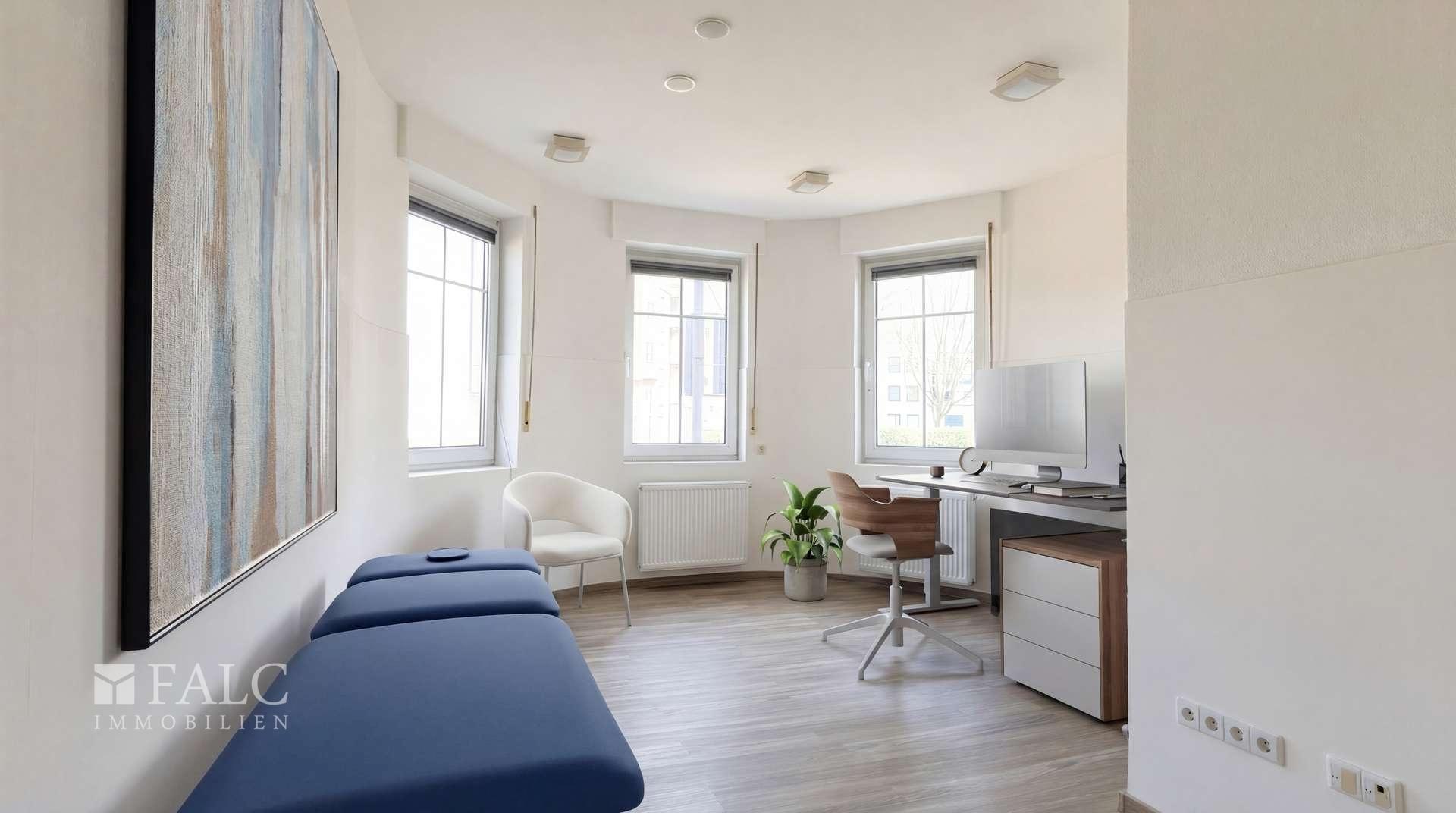 Behandlungszimmer (Einrichtungsbeispiel)