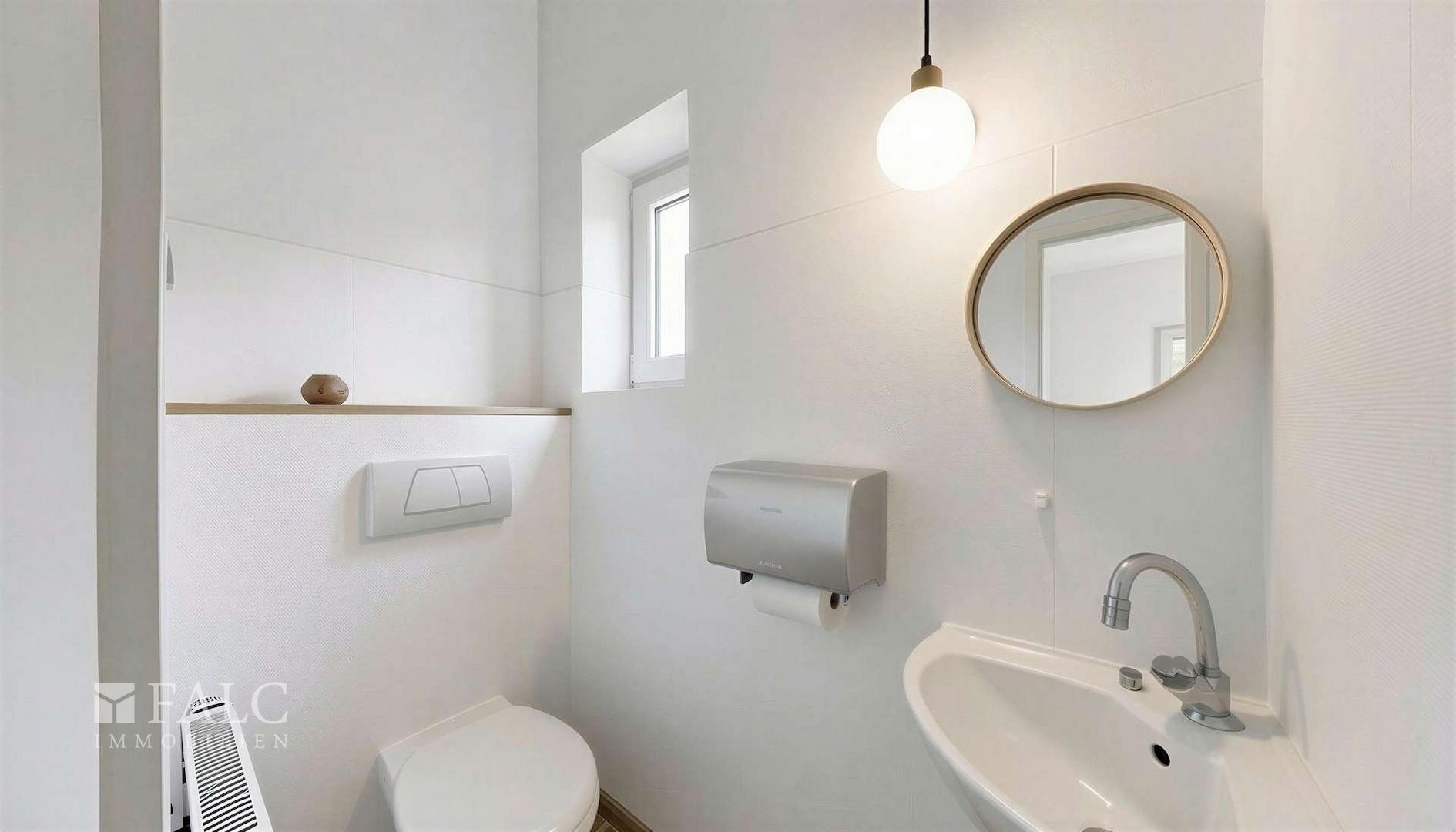 Patienten WC (Einrichtungsbeispiel)