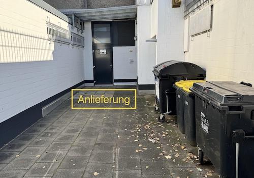 Ebenerdige Anlieferung