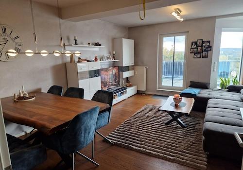 Wohnzimmer mit Ausblick