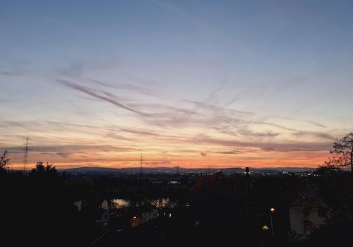 Herrliche Sonnenuntergänge