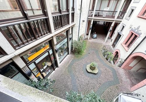 Blick in den Innenhof