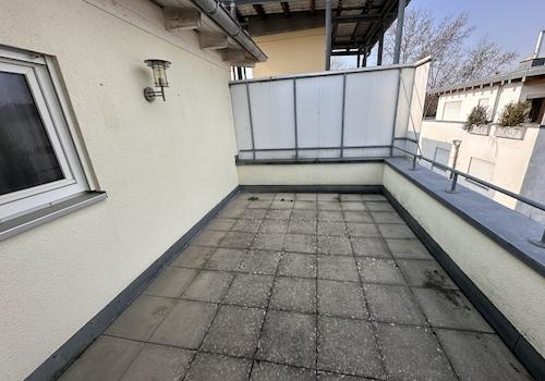 Dachterrasse OG am Schlafzimmer