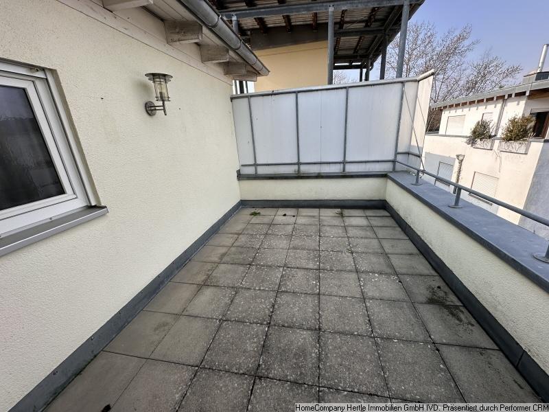 Dachterrasse OG am Schlafzimmer