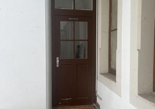 Haustür hofseitig EG