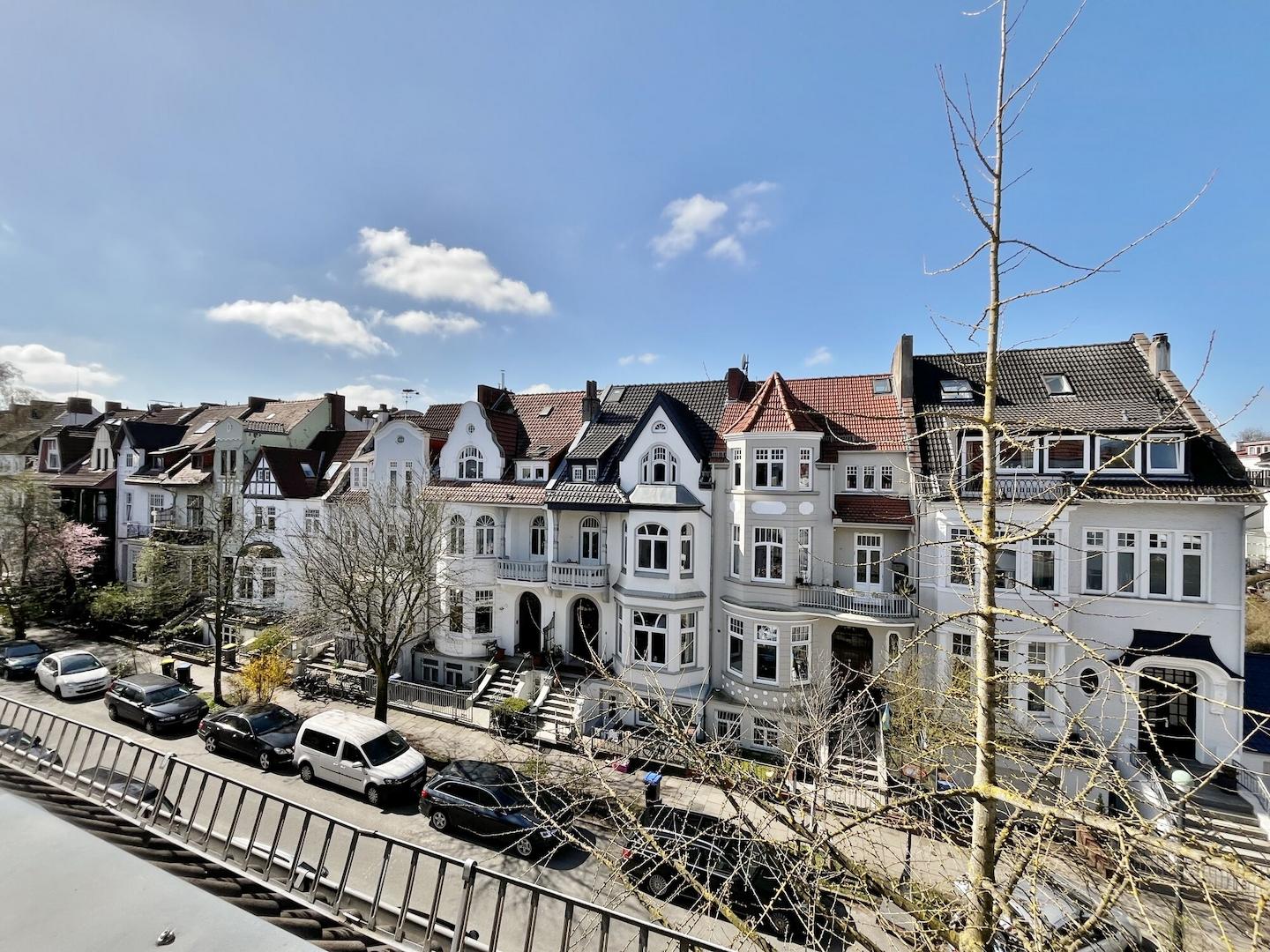 Blick aus dem Küchenfenster