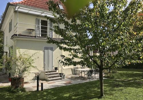 Ansicht Garten von Westen