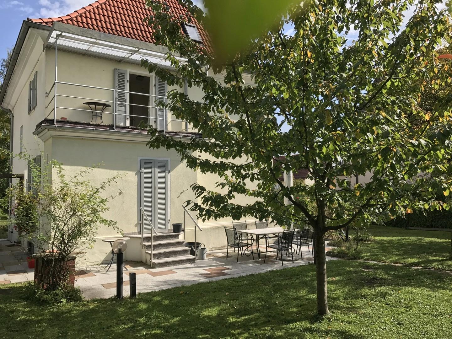 Ansicht Garten von Westen