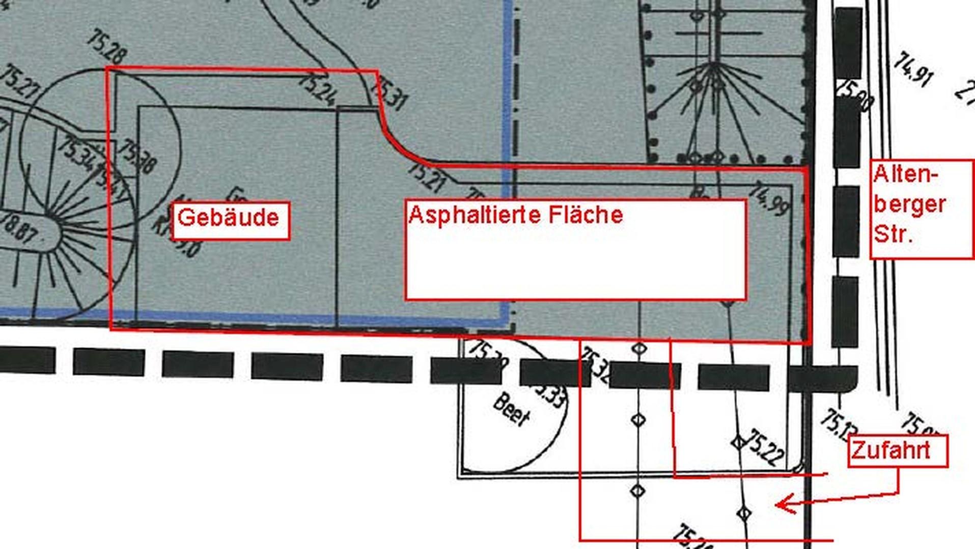 Ca. Grundstücksgröße