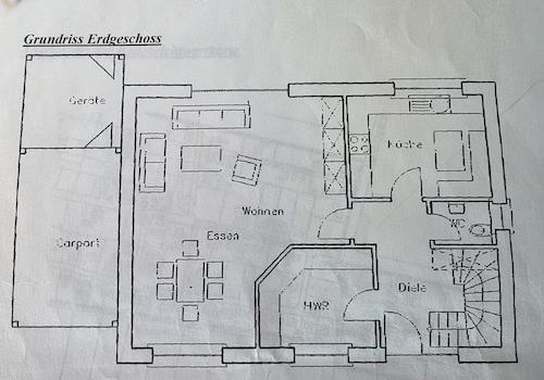 Grundriss Erdgeschoß