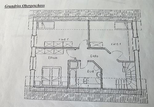 Grundriss Obergeschoß