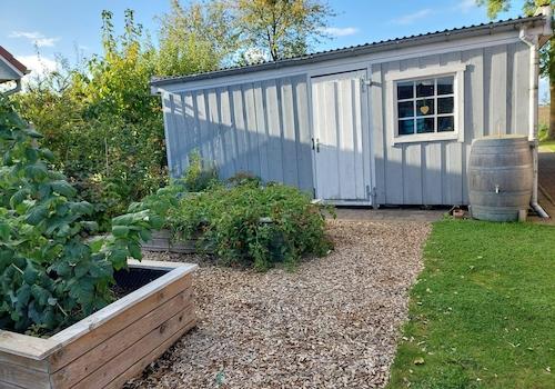 Schuppen vom Carport