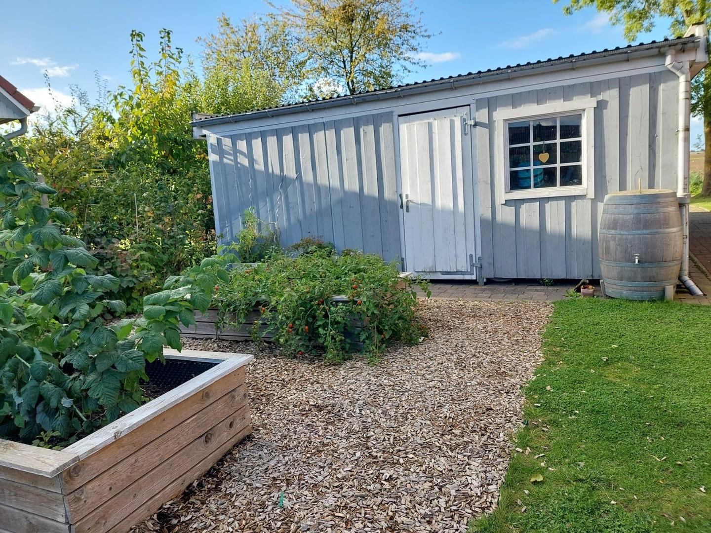 Schuppen vom Carport