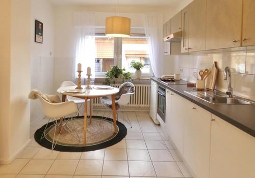 Wohnküche zum Innenhof