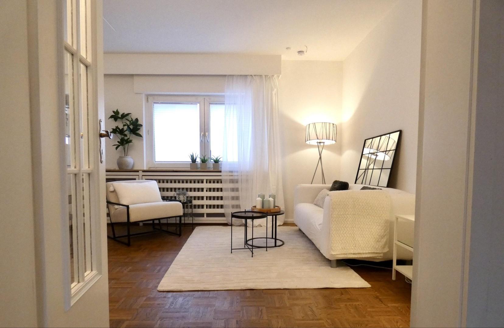 Blick in den Wohnbereich