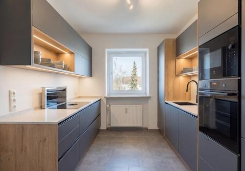 Küche mit Einrichtungsbeispiel