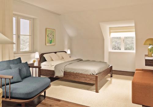 Rendering mit Einrichtung (Schlafen)