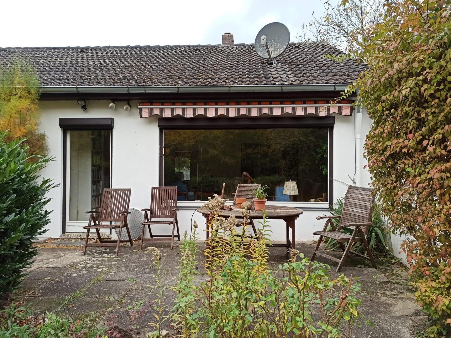 Idee: Terrasse mit  Pergola