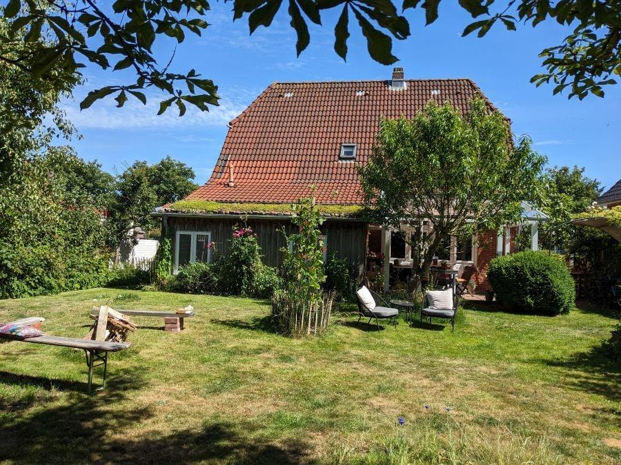 Haus Rückseite Westen