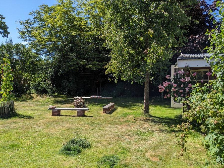 Gartenblick nach Westen