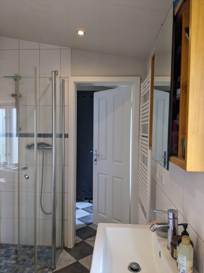Badezimmer EG Dusche Zugangstür