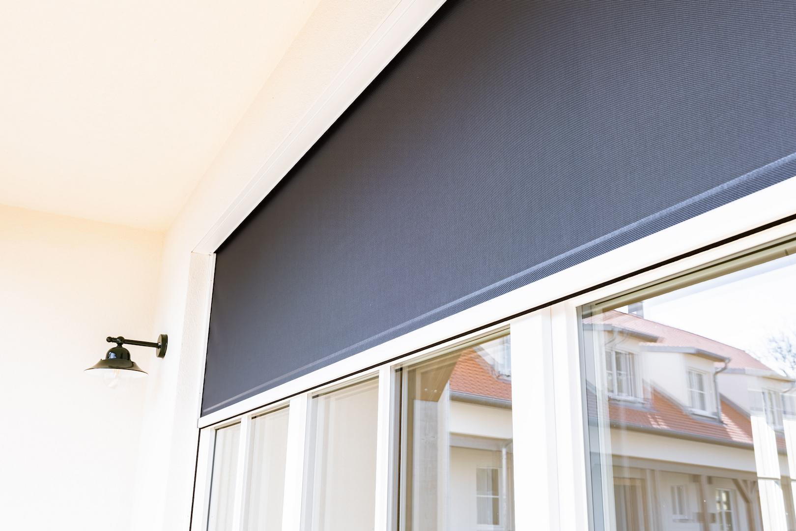 Wohnen/Essen/Kochen (EG) mit elektr. Textilscreen